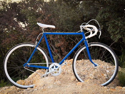 Peugeot Fixie / Single Speed Bleu – détail 3
