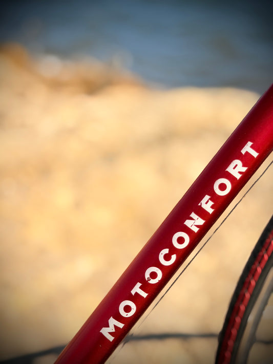 Rouge Riviera — Motobecane Flatbar Simplex Vintage
