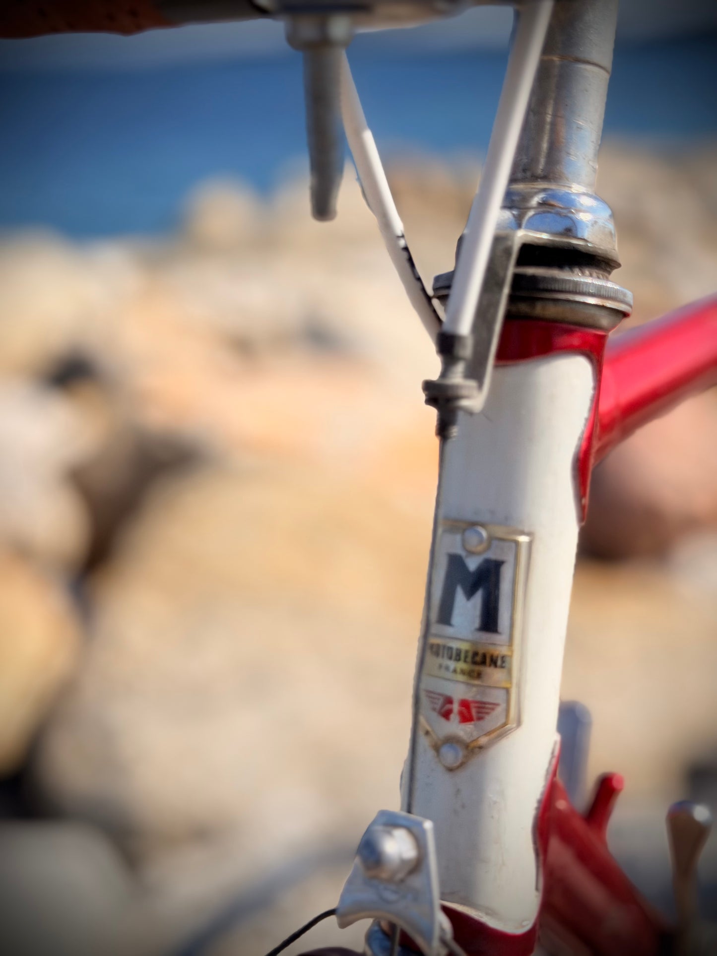 Rouge Riviera — Motobecane Simplex Vintage