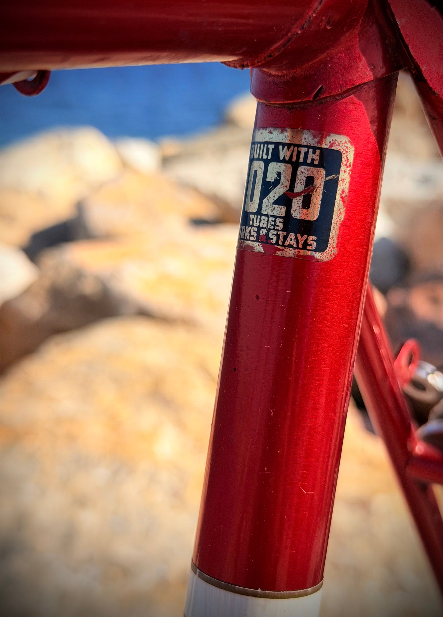 Rouge Riviera — Motobecane Simplex Vintage